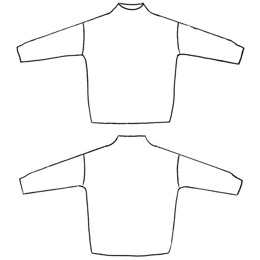 フロント バックデザイン