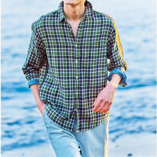 グリーン系<br>コーディネート例