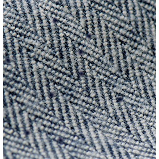 ネイビー(ネイビー×オフホワイト)<br>コットンを起毛させたヘリンボーン柄とぬくもりのある素材