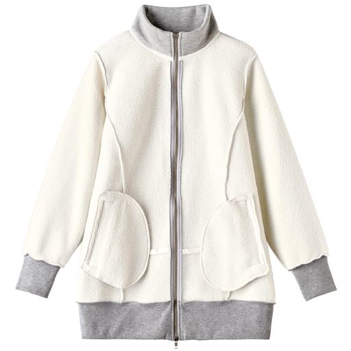 ミックスグレー 裏側は全面ボア仕様