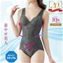 お腹を引き締め&ヒップアップでメリハリボディに。チャコールグレー着用<br>※商品はノーブルシュガーになます