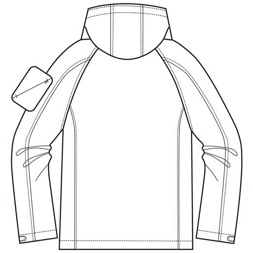 (ジャケット)バックスタイル