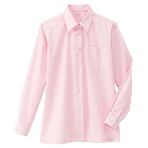 形態安定 長袖シャツ