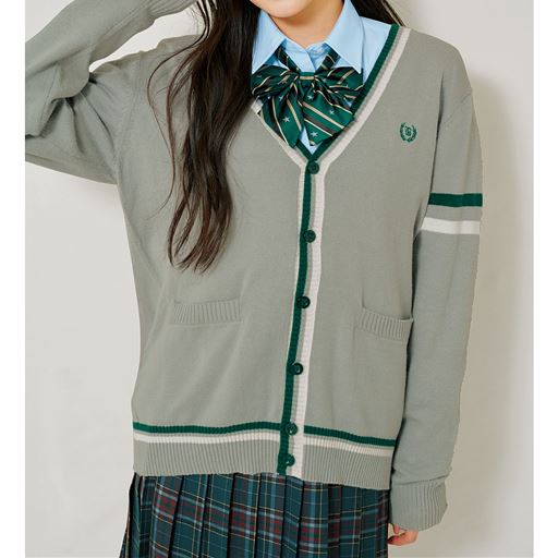 アジャスター付き 制服リボン<br>コーディネート例