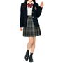 ネイビー<br>モデル身長:160cm<br>Mサイズ着用