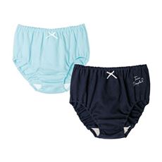 日本製ふんわりショーツ(2枚組・綿100%)(ゴムが肌に当たらない)