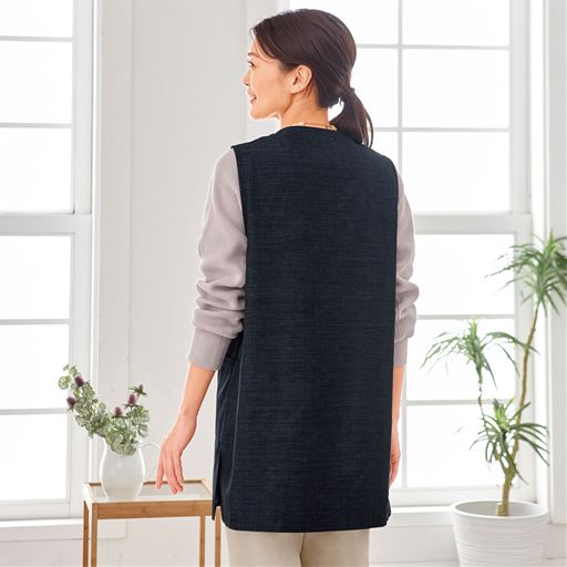 ネイビー<br>バックスタイル