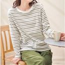 クルーネックプルオーバー（長袖）