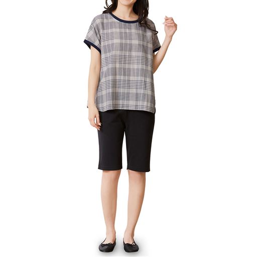 ブラック 着用例(トップス:<br>NH-1195)