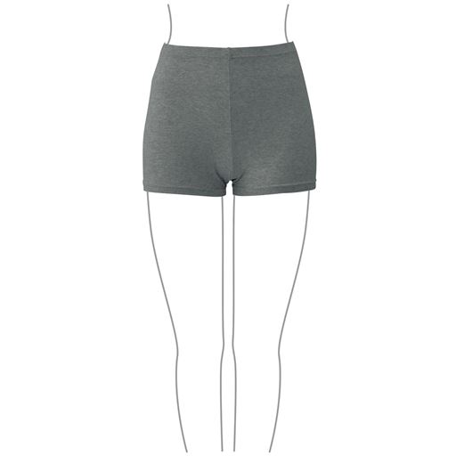 チャコールグレー 1分丈