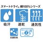 吸汗・速乾・通気性・抗菌防臭