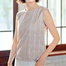 前身レース付きタンクトップ