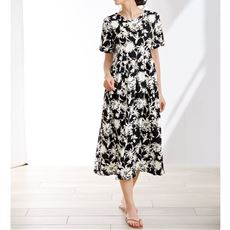 サマーロングルームワンピース(綿100%)