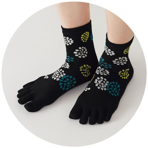 A 着用例(5本指)