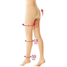 弾性着圧パンティストッキング・1足売り(超ハードタイプ)(日本製)