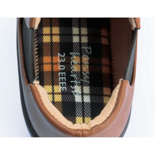 足裏の衝撃を緩和 チェック柄がかわいいふんわり足あたりのよい中敷