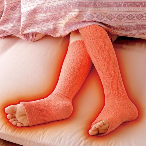 オレンジ<br>就寝時にも!<br>※イメージ