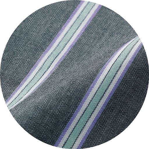 ストライプ <br>生地拡大