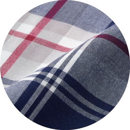 ブルー <br>生地拡大