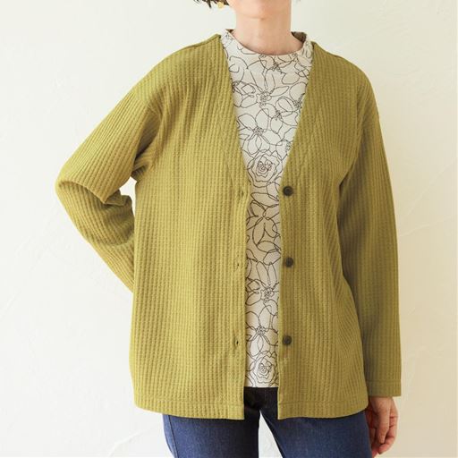 マスタード<br>気温調節やお出かけにサッと1枚