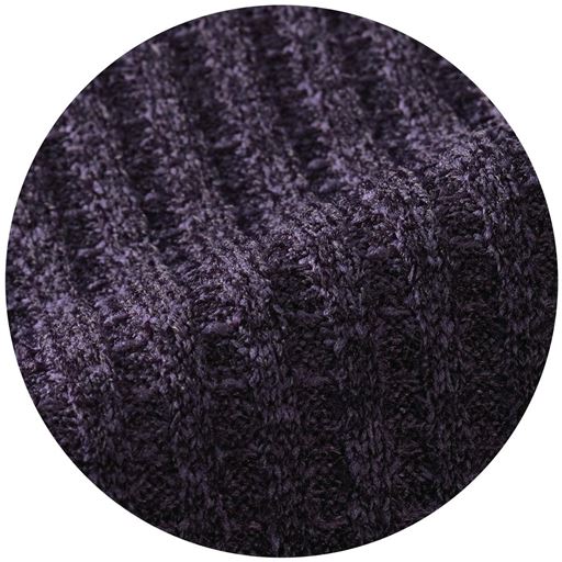 パープル 生地アップ