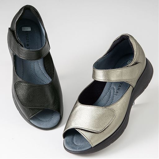 (左から)ブラック シルバー