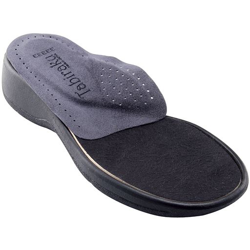 足裏にフィットし支える中敷構造