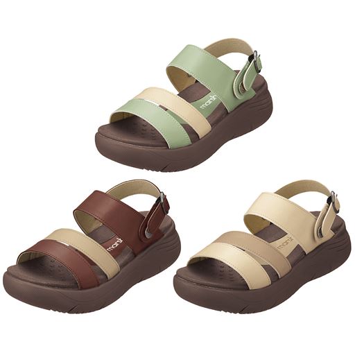 (左上から時計回りに)グリーン アイボリー ブラウン