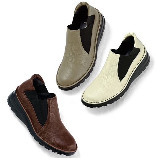 (左から)チョコレート グレー アイボリー