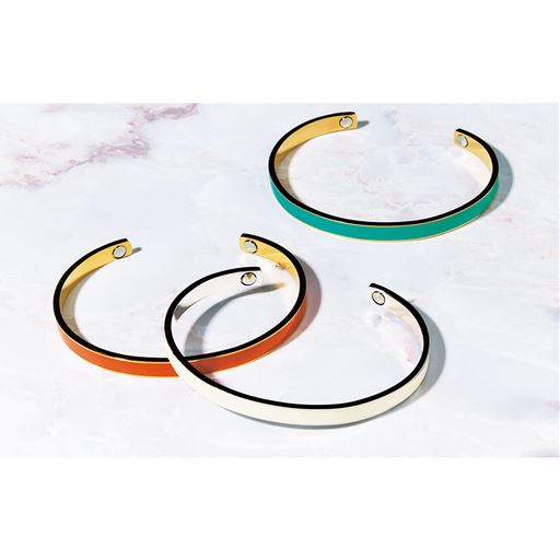 (上から)A(ターコイズ) オレンジ ホワイト