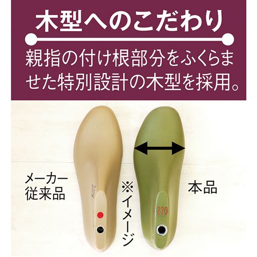 木型へのこだわり