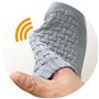 【こだわりPOINT】伸縮ニット素材で足に吸い付くフィット感! 外反母趾ケアにも