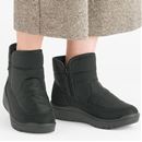 パンジー　内側ボアの生活防水ショートブーツ４６６６