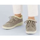 パンジー　スェード調裏ボアシューズ（ＰＳ１５０３）