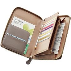 ラムレザーお薬手帳ケース