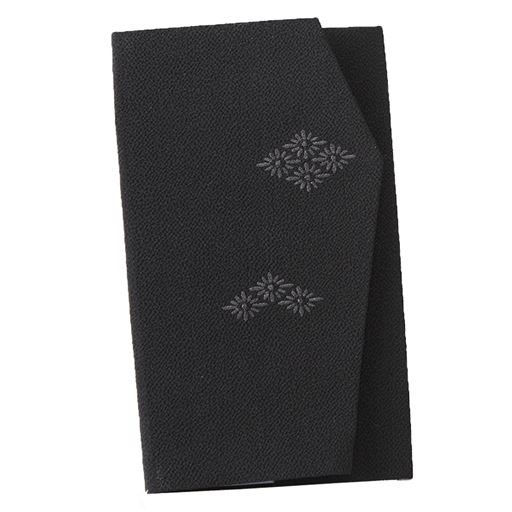 漆刺繍入り 丹後ちりめん金封ふくさ