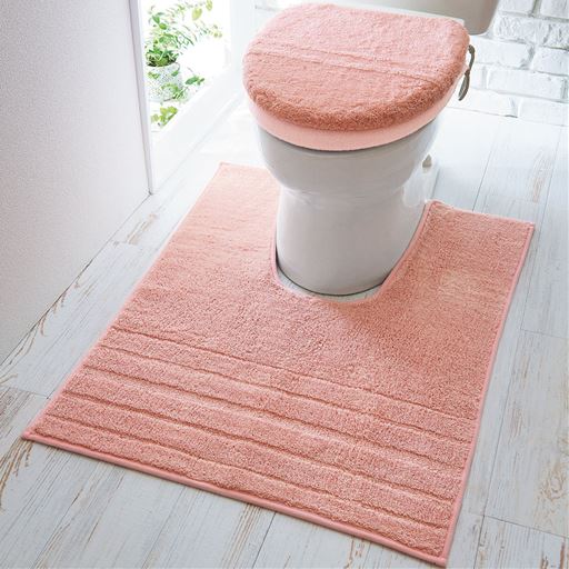 スィートピンク ※商品は便座カバーです。<br>※フタカバーはCG-252、トイレマットはCG-521を使用しています。