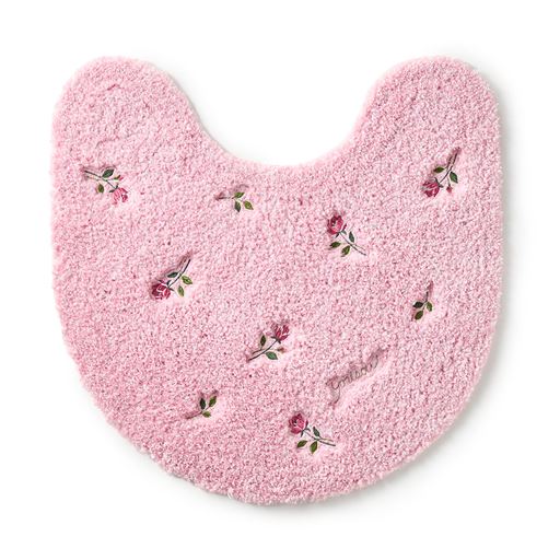 ピンク(バラ) <br>トイレマットM