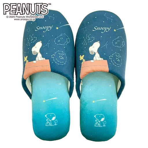 ブルー<br>スリッパ