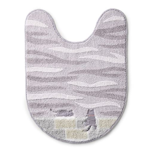 トイレマットL<br>グレー系(サバ)