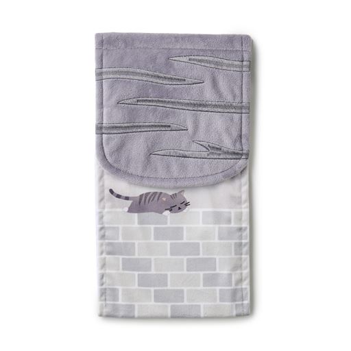 ペーパーホルダーカバー<br>グレー系(サバ) 裏面