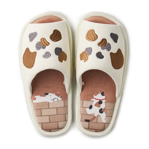 スリッパ<br>ブラウン系(ミケ)