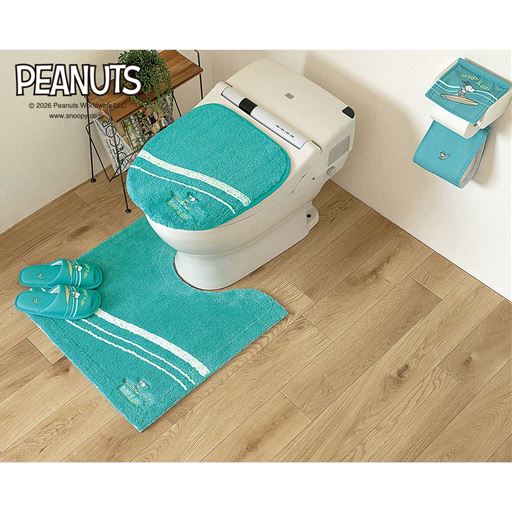 ターコイズブルー<br>サーフィンするスヌーピーグッズと一緒にごきげんサマータイム♪
