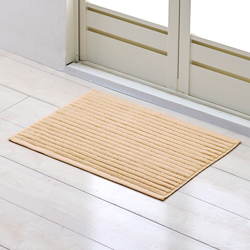 ベージュ(横50×縦35cm)<br>※少しピンクがかったベージュです。