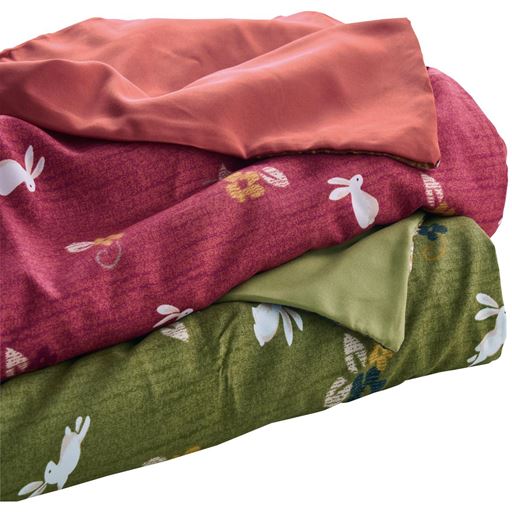 (上から) ピンク・グリーン