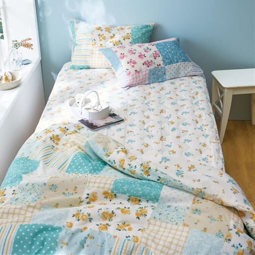 イエロー ※商品は掛け布団カバーです。 <br>キュートな柄にほっこり♪