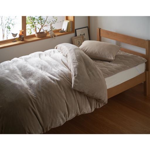 マロン ※商品は掛け布団カバーです。<br>もふもふに包まれてこころまであたたか。