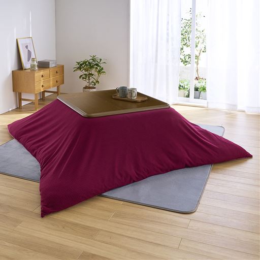 ワイン系<br>正方形M (横190×縦190cm)