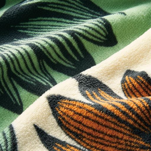 アイボリー<br>なめらかで温もりのあるマイヤー毛布素材で布団を包み込む。裏は色違いのリバーシブル仕様です。