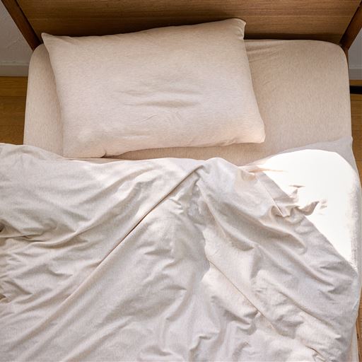 ベージュ ※商品は枕カバーです。